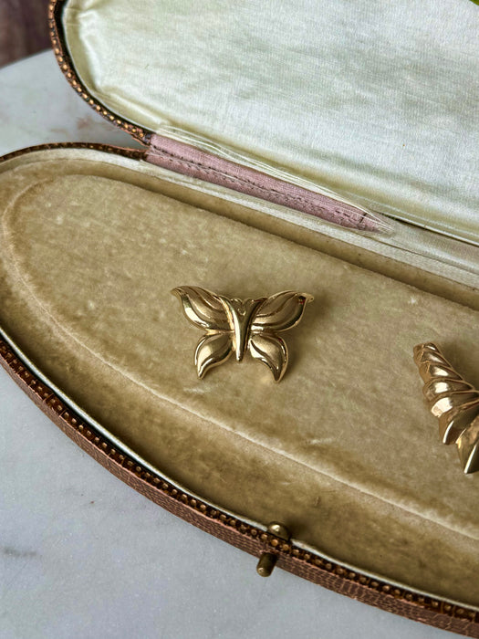 14k Butterfly Pendant Slide