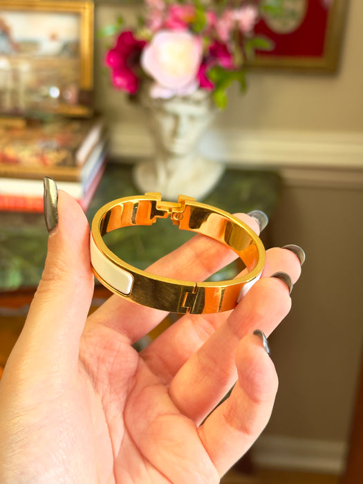H Lock Bangle