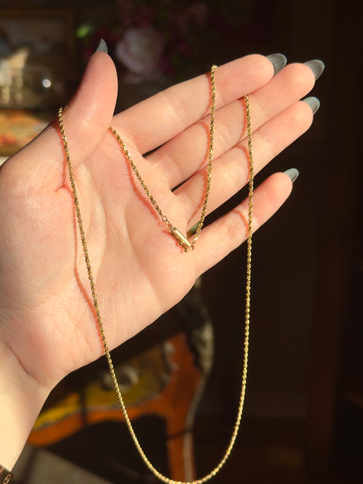 14k Rope Chain