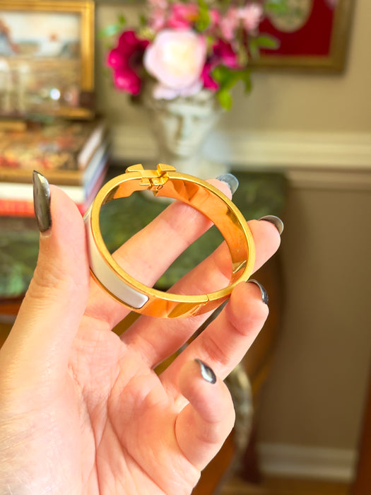 H Lock Bangle