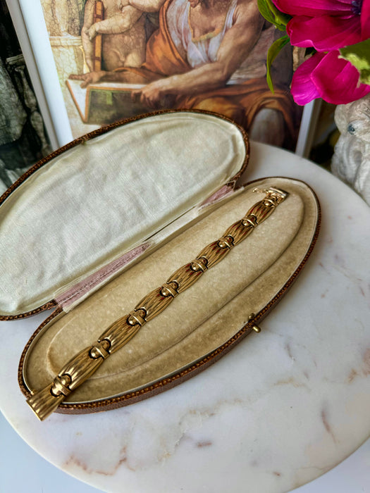 14k Vintage Italian Bracelet