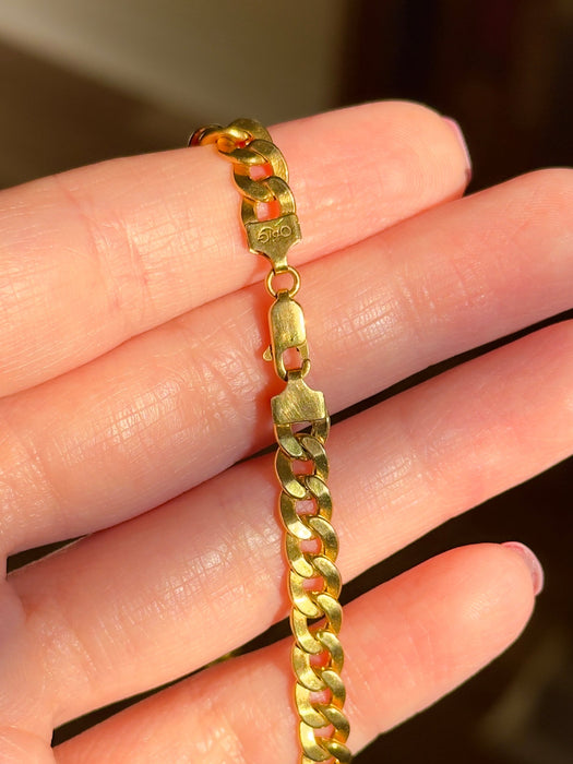 18k Curb Chain