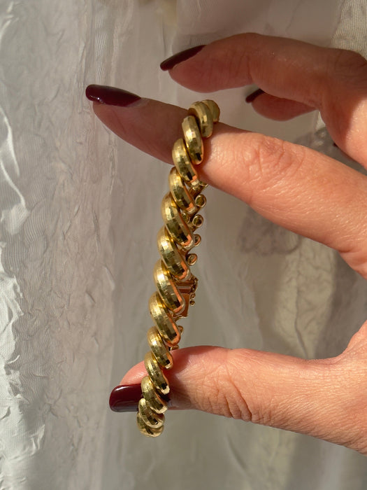 14k Disco-ball San Marco Bracelet