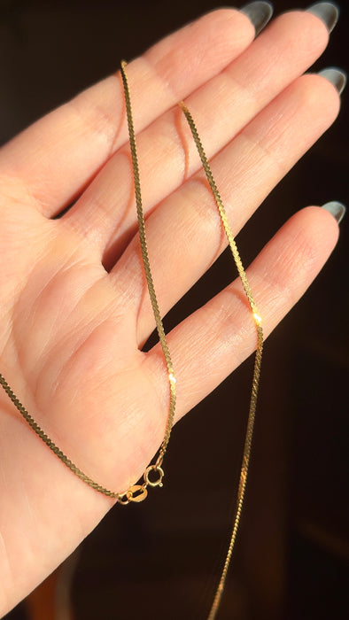 14k S Link Chain