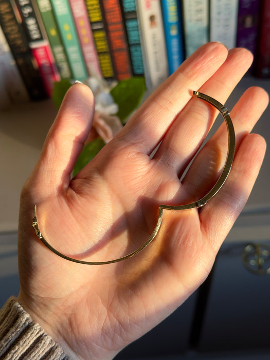 14k Stacker Bangle