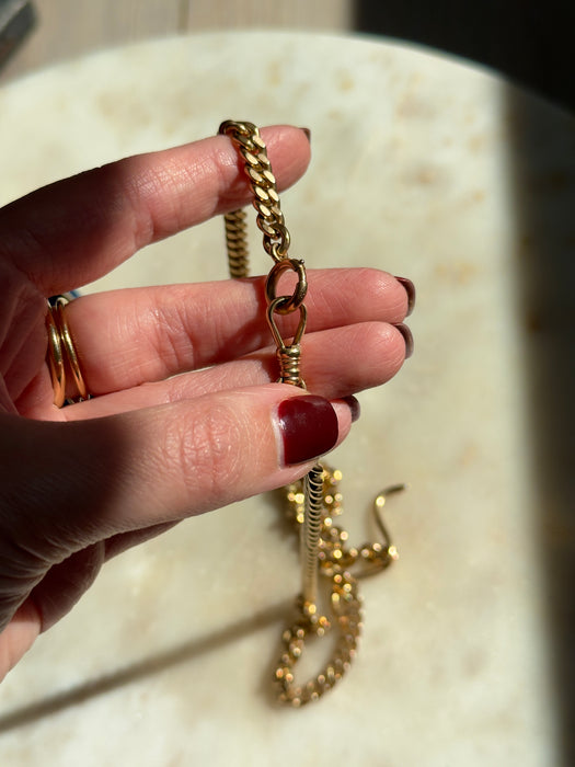 14k Albert Watch Chain