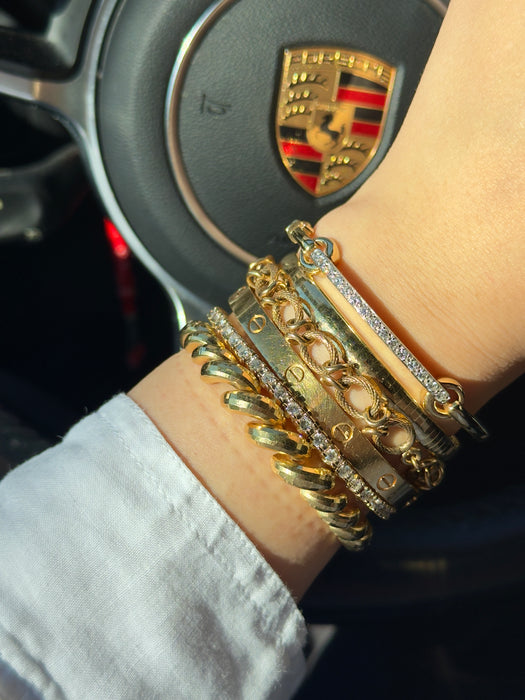 14k Disco-ball San Marco Bracelet