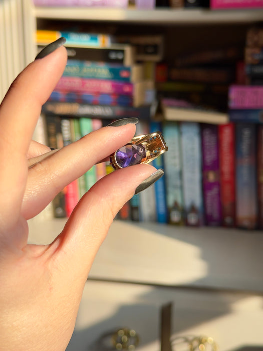 10k Amethyst Pendant