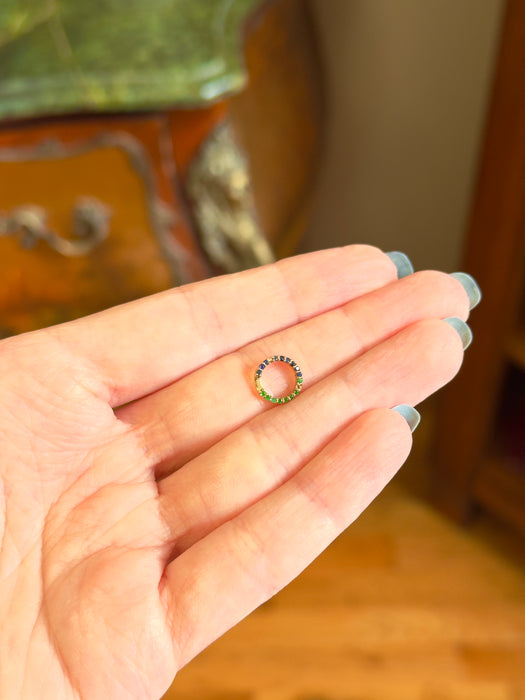 14k Gemstone Connector