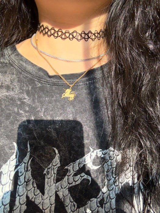 14k Unicorn Pendant