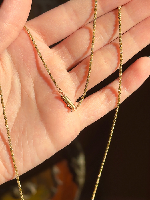 14k Rope Chain