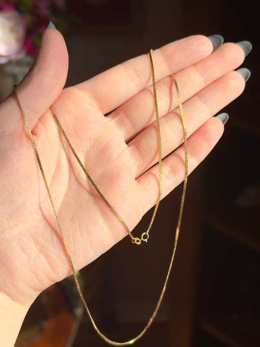 14k S Link Chain
