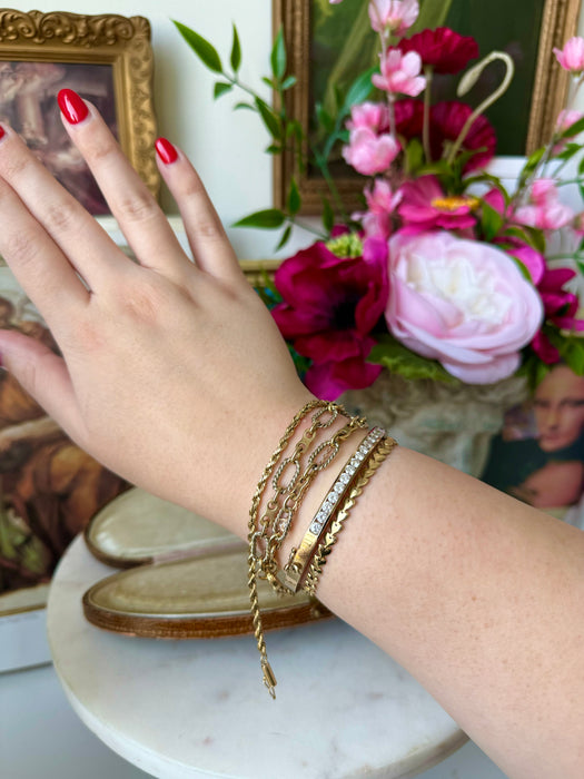 14k Rope Chain Bracelet