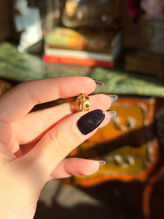 14k Citrine Slide