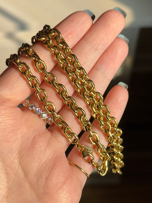 14k Biker Chain