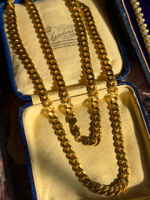 18k Curb Chain