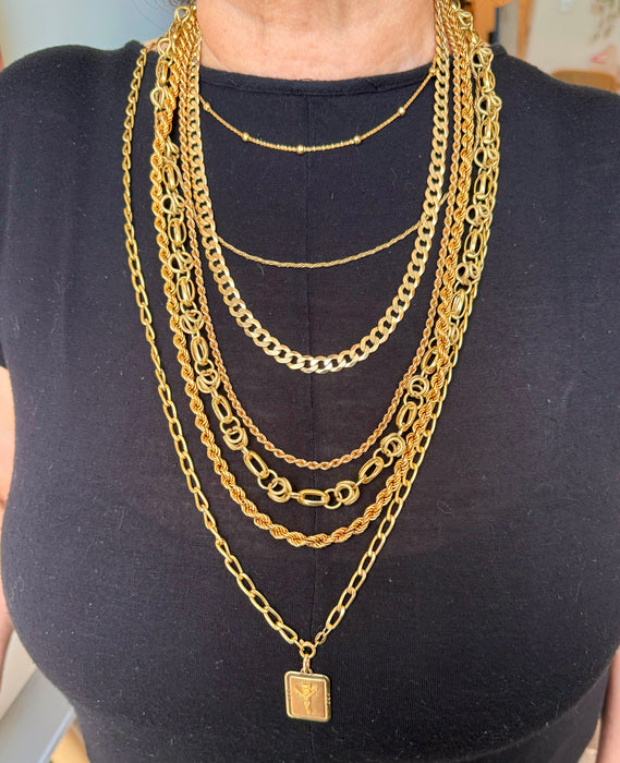 14k Twist Link Chain