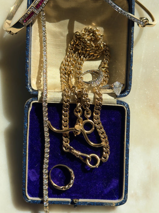 14k Albert Watch Chain