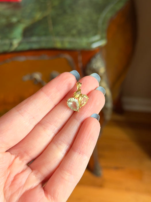 14k Gemstone Pendant