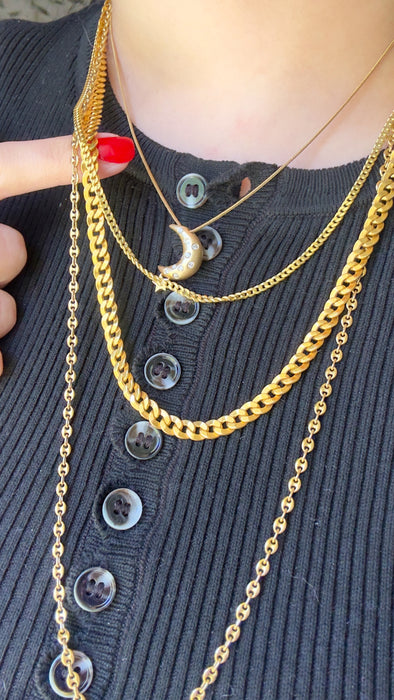18k Curb Chain