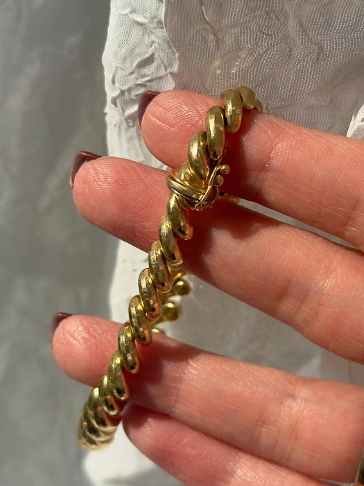 14k Disco-ball San Marco Bracelet