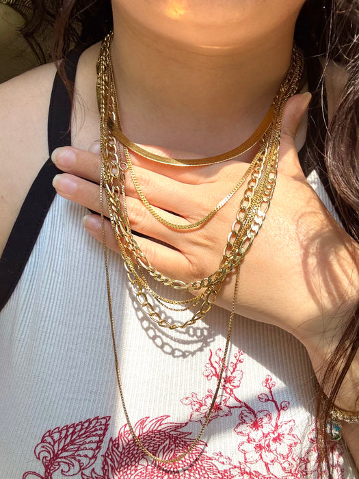14k Box Chain