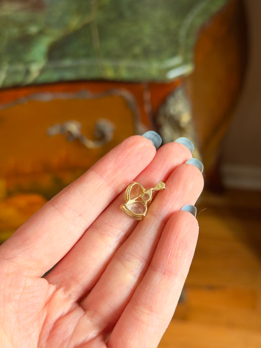 14k Gemstone Pendant
