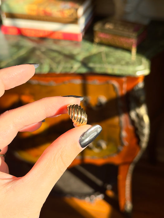 14k Croissant Ring