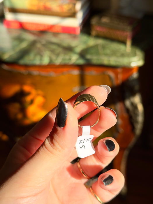 14k Croissant Ring