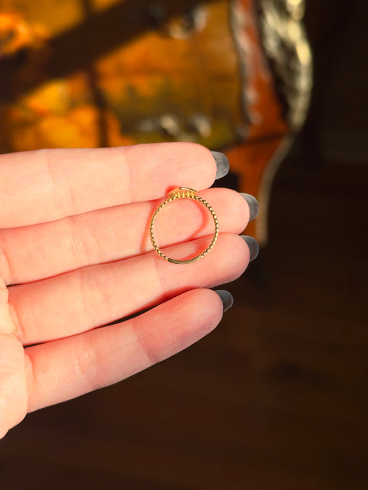 14k Heart Ring