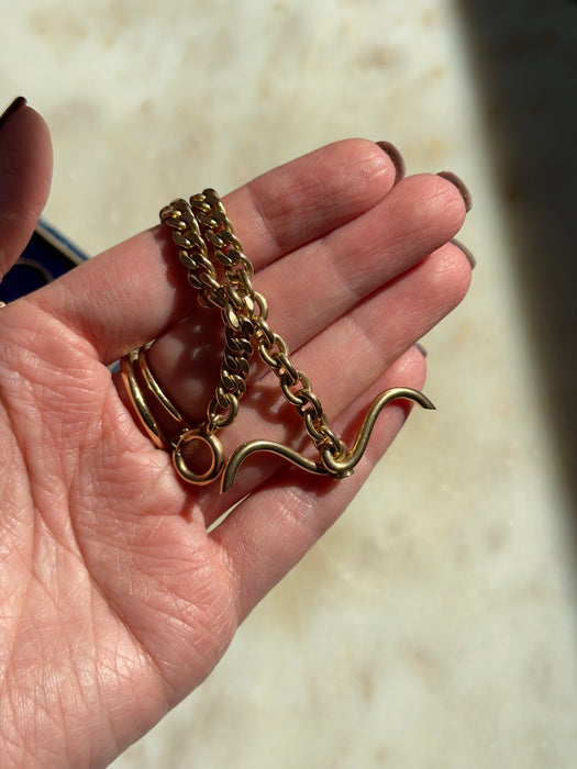 14k Albert Watch Chain