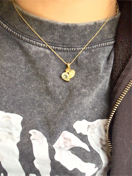 14k Gemstone Pendant
