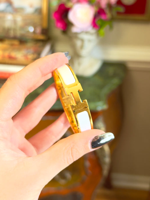 H Lock Bangle