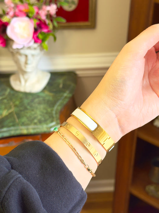 H Lock Bangle