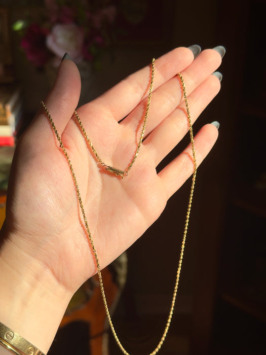 14k Rope Chain