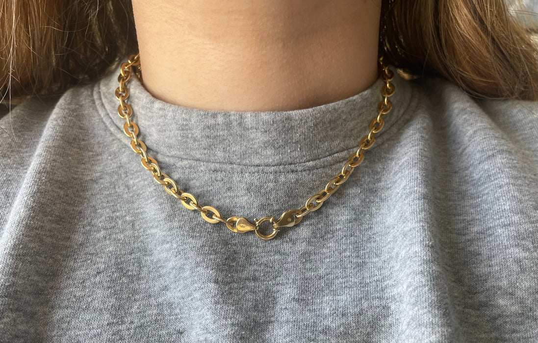 14k Anchor Chain