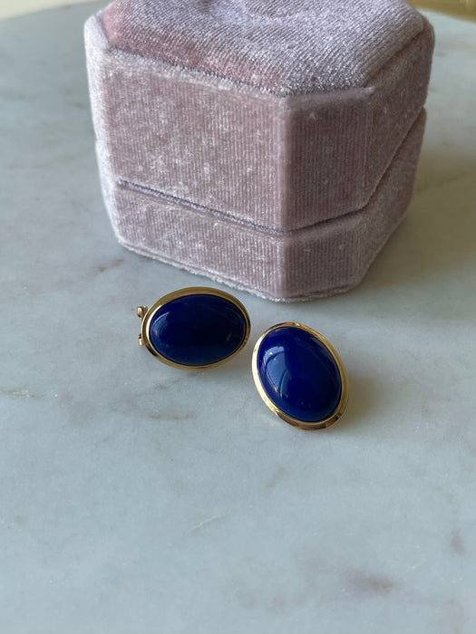 14k Lapis Earrings