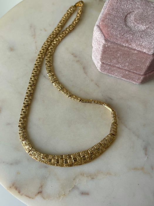 14k Collar Necklace