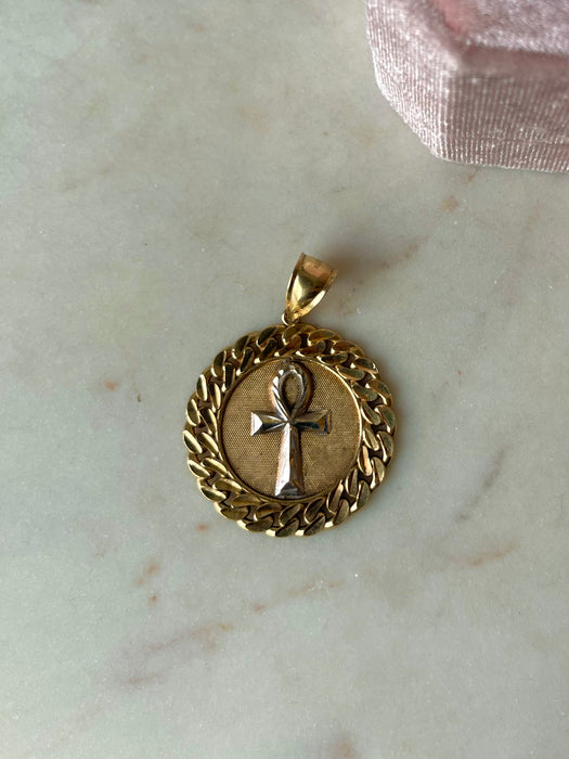 10k Ankh Pendant