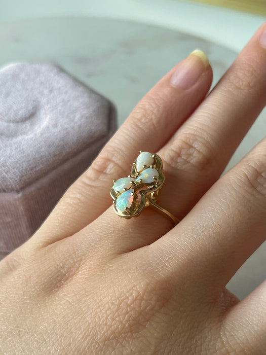 10k 4 Opal Ring