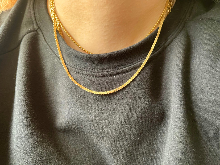 14k ‘S’ Link Chain