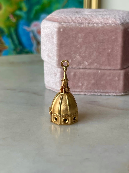 18k Sistine Chapel Dome Pendant