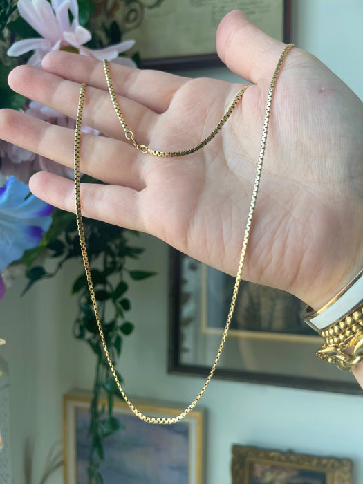 14k Flat Serpentine Chain