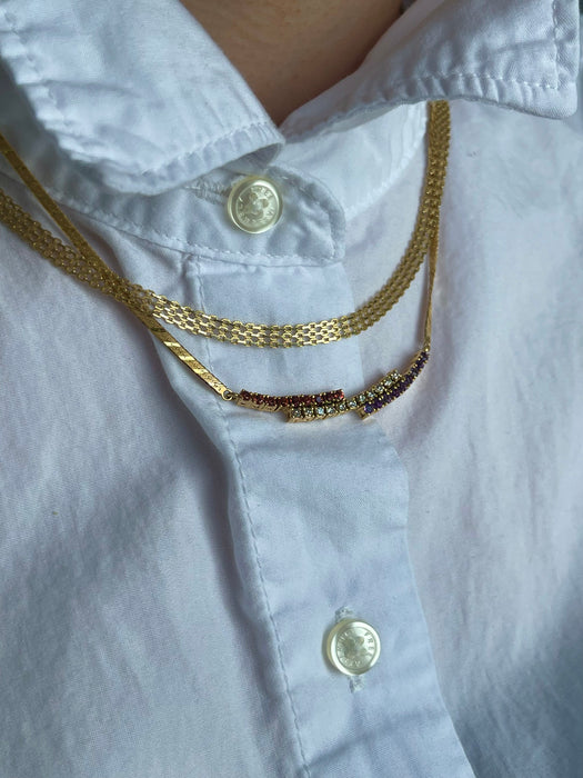 14k Bismarck Collar Chain