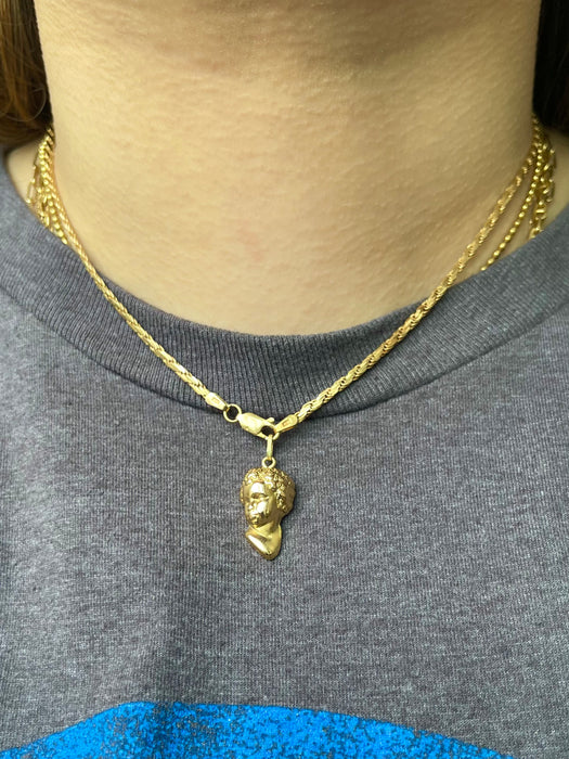 14k Flat Rope Chain