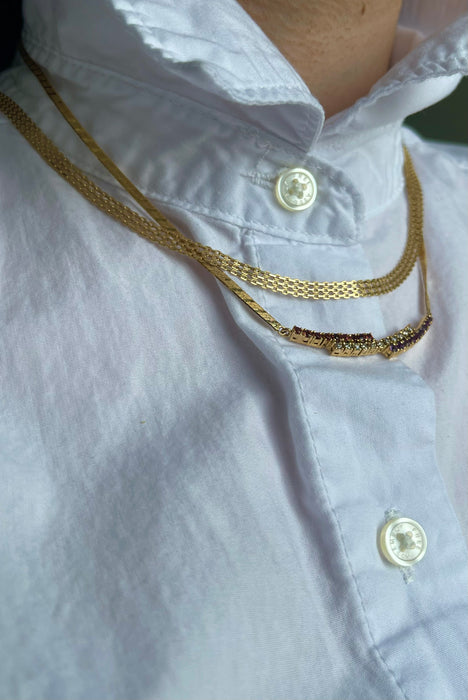 14k Bismarck Collar Chain