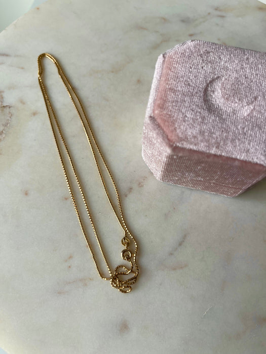 14k Long Box Chain