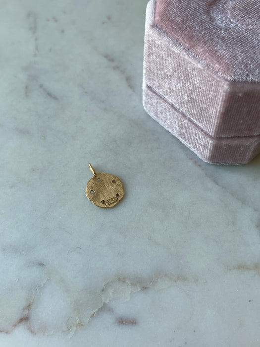 14k Sand Dollar Pendant