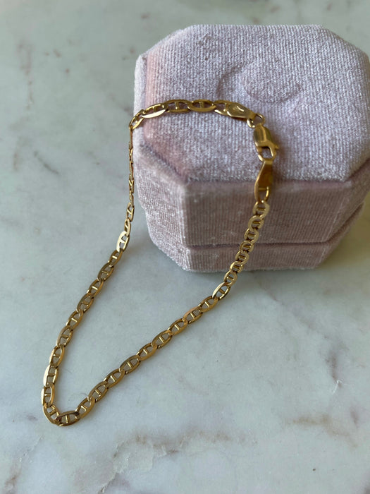 14k Mariner Anklet