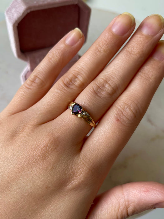 10k Mystic Topaz Ring